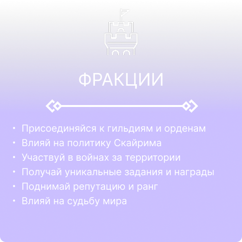 Фракции информация
